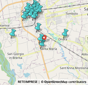 Mappa Via dei Grimani, 35013 Cittadella PD, Italia (2.333)