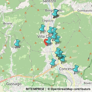 Mappa Via Sicilia, 25069 Villa Carcina BS, Italia (1.79438)