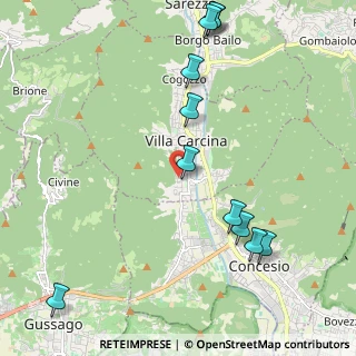 Mappa Via Sicilia, 25069 Villa Carcina BS, Italia (2.52364)
