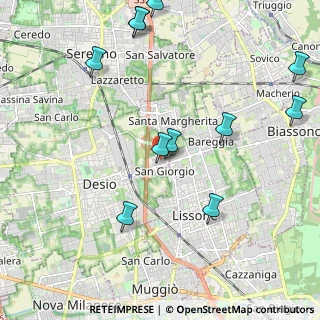 Mappa Via Luigi Briani, 20832 Desio MB, Italia (2.48)