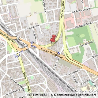 Mappa Via Fagnano Olona,  10, 21052 Busto Arsizio, Varese (Lombardia)