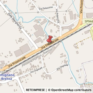 Mappa Via Provinciale, 45, 35010 Carmignano di Brenta, Padova (Veneto)