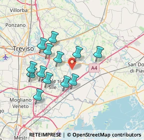 Mappa , 31056 Roncade TV, Italia (6.48923)