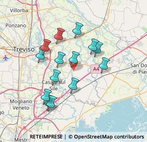 Mappa , 31056 Roncade TV, Italia (6.32857)