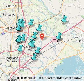 Mappa , 31056 Roncade TV, Italia (7.612)