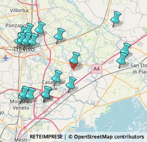 Mappa , 31056 Roncade TV, Italia (9.9365)