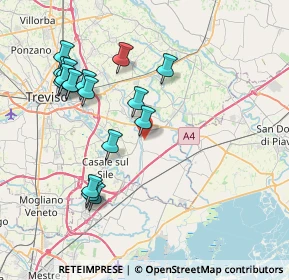 Mappa , 31056 Roncade TV, Italia (8.10647)