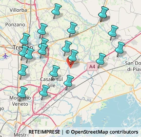 Mappa , 31056 Roncade TV, Italia (8.626)