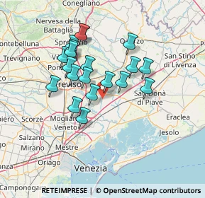 Mappa , 31056 Roncade TV, Italia (11.8145)