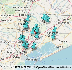 Mappa , 31056 Roncade TV, Italia (11.268)