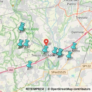 Mappa Via Goffredo Mameli, 24042 Capriate San Gervasio BG, Italia (4.2325)