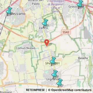 Mappa Via Don Lorenzo Milani, 24050 Zanica BG, Italia (4.1195)