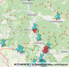 Mappa Piazza Caduti, 25069 Villa Carcina BS, Italia (6.423)