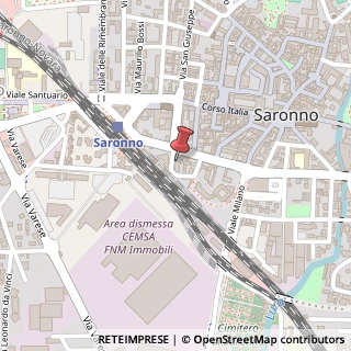 Mappa Via Carcano, 40, 21047 Saronno, Varese (Lombardia)