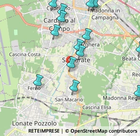 Mappa Via Torino, 21017 Samarate VA, Italia (2.49188)