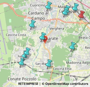 Mappa Via Torino, 21017 Samarate VA, Italia (2.47417)