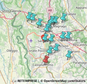 Mappa Via Torino, 21017 Samarate VA, Italia (6.22294)