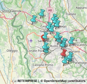 Mappa Via Torino, 21017 Samarate VA, Italia (6.71158)