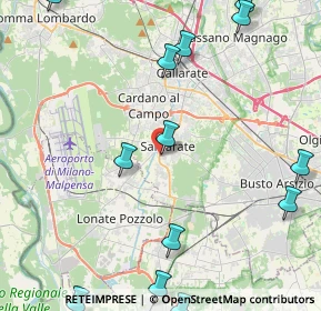 Mappa Via Torino, 21017 Samarate VA, Italia (5.88154)