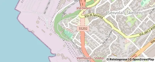 Mappa Trieste