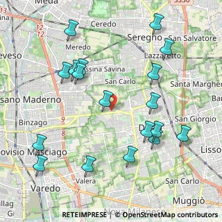 Mappa Via Trento, 20832 Desio MB, Italia (2.31667)
