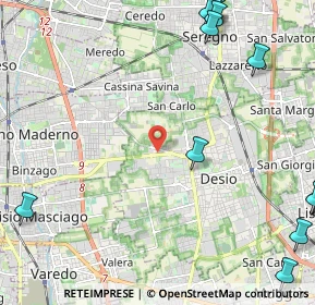 Mappa Via Trento, 20832 Desio MB, Italia (3.47571)