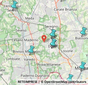 Mappa Via Trento, 20832 Desio MB, Italia (5.54583)