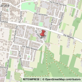 Mappa Via Zelliner, 19, 21017 Samarate, Varese (Lombardia)