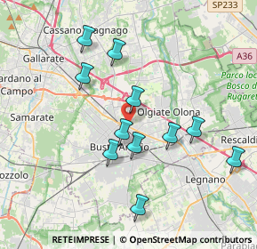 Mappa Via Volterra, 21052 Busto Arsizio VA, Italia (3.53)