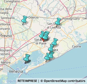 Mappa Viale Primavera, 30027 San Donà di Piave VE, Italia (11.96417)