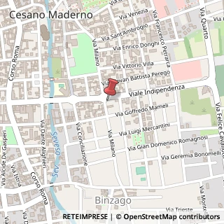 Mappa Via Milano, 49, 20811 Cesano Maderno, Monza e Brianza (Lombardia)