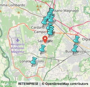 Mappa 21017 Samarate VA, Italia (3.21)