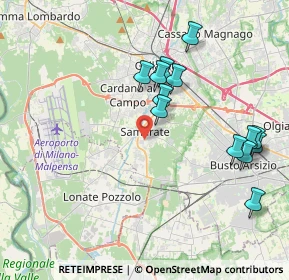 Mappa 21017 Samarate VA, Italia (4.03769)