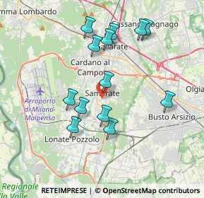 Mappa 21017 Samarate VA, Italia (3.51231)