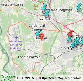 Mappa 21017 Samarate VA, Italia (5.82364)