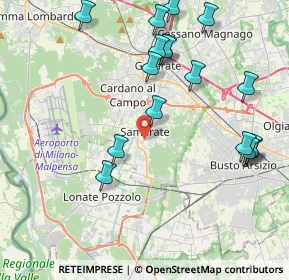 Mappa 21017 Samarate VA, Italia (4.57706)