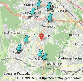 Mappa 21017 Samarate VA, Italia (2.27667)