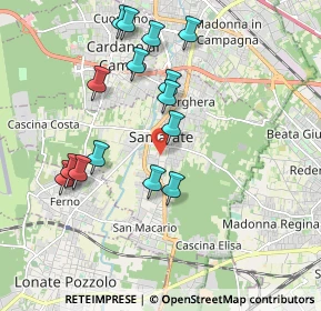Mappa 21017 Samarate VA, Italia (1.90667)