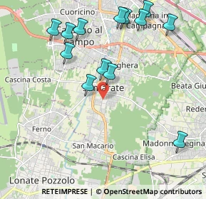 Mappa 21017 Samarate VA, Italia (2.30308)