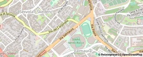 Mappa Trieste