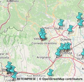 Mappa Via Ugo Foscolo, 36073 Cornedo Vicentino VI, Italia (23.756)