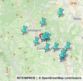 Mappa Via Ugo Foscolo, 36073 Cornedo Vicentino VI, Italia (3.15)