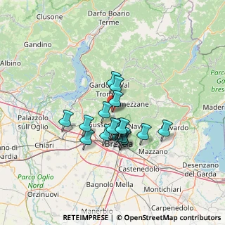 Mappa Via Gabriele D'Annunzio, 25069 Villa Carcina BS, Italia (9.8735)