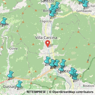 Mappa Via Gabriele D'Annunzio, 25069 Villa Carcina BS, Italia (3.3705)