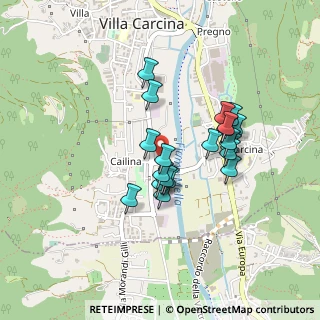 Mappa Via Gabriele D'Annunzio, 25069 Villa Carcina BS, Italia (0.353)