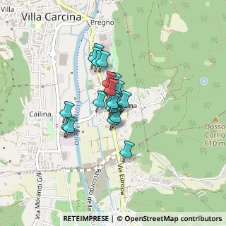 Mappa Via Giuseppe Garibaldi, 25069 Villa Carcina BS, Italia (0.2565)