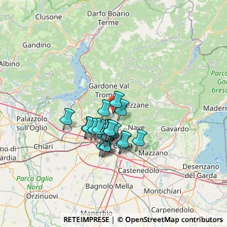 Mappa Via Giuseppe Garibaldi, 25069 Villa Carcina BS, Italia (10.2145)