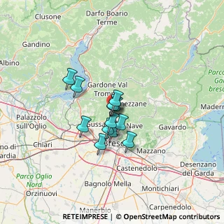 Mappa Via Giuseppe Garibaldi, 25069 Villa Carcina BS, Italia (8.12769)