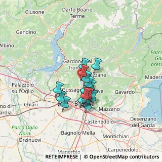 Mappa Via Giuseppe Garibaldi, 25069 Villa Carcina BS, Italia (8.97647)