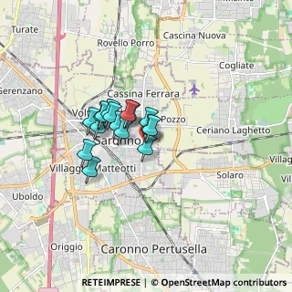 Mappa Via Giovanni, 21047 Saronno VA, Italia (1.06688)